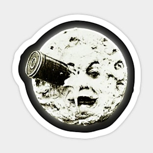 Man in the moon Sticker